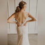 Casablanca Wedding Dress River White Size 12 Photo 5