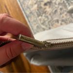 Cuyana Elegant Pale Blue Leather Tote Bag Photo 2