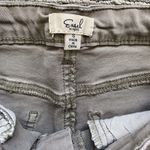 Easel Jeans Denim Distressed Gray Skinny‎ Button Fly Woman's Size S Photo 5