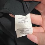 Amanda Uprichard NEW NWOT  X Revolve Conetta One Shoulder Wrap Maxi Gown Black Photo 10