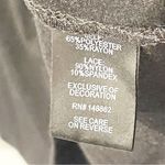 Torrid Plus Size 3X Black Feather Soft Slub V-Neck Raglan Lace Sleeve Tee Photo 4