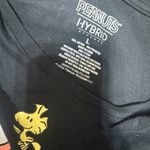 Hybrid Peanuts  Black T-Shirt womens L Snoopy Charlie Brown Woodstock Gang comics Photo 4