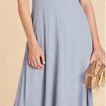 Birdy Grey  Spence Convertible Chiffon‎ Bridesmaid Dress in Dusty Blue Sz M NEW Photo 0
