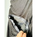 Something Navy  One Shoulder Black Pleated Long Sleeve Midi Dress Size Large Photo 11