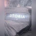 Storia  black tulle tiered ruffle party dress size small Photo 6