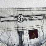 Zana Di Y2K  Jrs 9 Bermuda Shorts Low Rise Blue Denim Sailor Long Street Grunge Photo 5