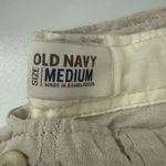 Old Navy  Linen Pants Womens Tan Wide Leg Lagenlook Beachy Coastal Resort Medium Photo 2
