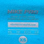 Nike  Pro Teal Blue Cowl Neck Sweater Jacket! Photo 3