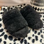 UGG  Slip On Cozy Fluff Yeah Slide Black Size 7 Photo 4