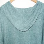 Barefoot Dreams  Blue Spruce Zip Up Short Sleeve CozyChic Ultra Lite Hoodie Photo 13