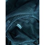 Opening Ceremony  Sheer Black Stripe Short Sleeve Pleated Dress Size Small Photo 5