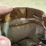 Ralph Lauren Lauren  Medium‎ Denim leather crosstitch  bag Designer soldout Photo 9