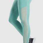 Gymshark  Training Mesh Pocket Leggings Jade Green Athletic Size Medium Photo 0