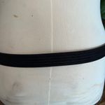 Liz Claiborne  Black‎ Leather Belt Solid Brass Buckle Womens XL Style No. BTR006 Photo 4