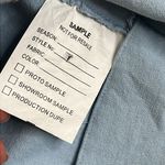 Veronica Beard Scuba Slim-Fit light blue back zip Cropped Pant, size 4, SAMPLE Photo 4