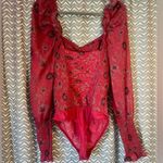 Free People | Brunch Date Bodysuit, Size M Photo 6