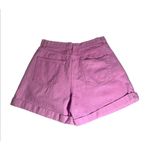 Iden Ditto High Waisted Pink Cotton Roll‎ Hem Casual Summer Women's M Size M Photo 1