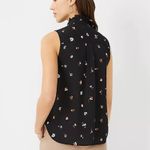Ann Taylor Floral Sleeveless Blouse NWT Photo 4