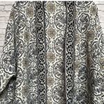 Max Studio  Floral Print Open Front Wide Sleeve Kimono Sz L Photo 2