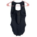 Robin Piccone Ava Open Back Swimsuit Size 6 Black NWOT Racer One Piece Swim NEW Photo 3