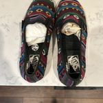Vans Boho Aztec Embroidered Slip On unisex western southern western size 7.5 Photo 6