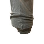 Converse Drapey Cowl Neck Short Sleeve Knit Top Gray Photo 3