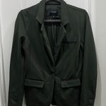 Liverpool  Los Angeles Dark Green Single-Button Blazer Sz S Photo 0