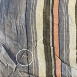 Dylan NWOT  Blue Multicolor Stripe Short Sleeve Blouse Women’s Size XS Photo 6