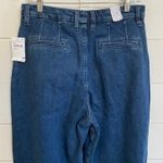 Good American Women's 90's Pleated Trouser Indigo Blue Jeans 6/28 X 33 - NWT Photo 9