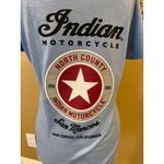 Indian Motorcycle Ladies North County San Marcos Heather Light Blue XL Photo 2