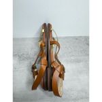 Cole Haan Sandals Size 5.5B Strappy Crisscross Leather Cushioned Photo 5