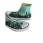 Converse Women's NYC Mint Green Hi Top Sneakers Size US 7 Photo 4