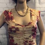 Pomegrante Bodycon Retro 1970s Look Dress S Red Photo 2