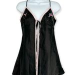 Victoria's Secret | Small | Open Tie Front Sexy Satin/Lace Embroidered Lingerie Photo 1