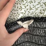 PacSun Black and White Floral Puff-Sleeve Top Photo 2