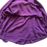 Ann Taylor Loft Sleeveless Dress Size 6 Purple High Waist Belted Above The Knee Photo 3