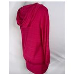 Adidas ClimaLite Dark Pink Cawl Neck Sporty Athletic Casual Wear Hoodie M Photo 5