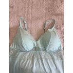 Pure‎ Beauty Lace Trim Babydoll Nightgown Women's Size 3X Aqua Blue Photo 7