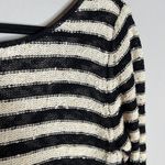 Free People  striped long sleeve trapeze dress Photo 3