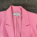 WAYF  One Button Blazer in Bubblegum Pink Photo 4