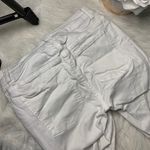 Francesca's  White Distressed Skinny Jeans Photo 3