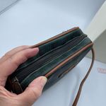 Vintage Plaid Paris Sport Club crossbody bag. Green Photo 8