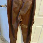 Paige  Mayslie Coated High Rise Pleated jogger size 4 Photo 3