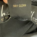 Nicole Miller  Collection Black Silk Strapless Dress Size 2 Photo 12