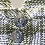 YARGICI Green Plaid Wide Leg Trouser Size 12 NWT Photo 4