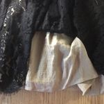 Neiman Marcus New Womens Blck/Tan Lacey Dress Size 6 Photo 8