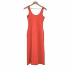Open Edit  Scoop Neck Midi in Orange Women's XXS Photo 2