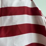 Zimmermann NWT $650  100% Silk Wonderland Boxy Tee Blouse Burgundy Stripe Size 6 Photo 12