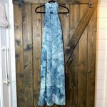 La Perla  Watercolor Halter Sheer Maxi Dress Photo 1