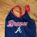 Fanatics Atlanta Braves Navy Tank Top with Red Trim Photo 1